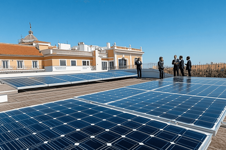 La energía solar fotovoltaica reduce costes operativos, refuerza la sostenibilidad y apoya la lucha climática, mejorando la competitividad y responsabilidad social.