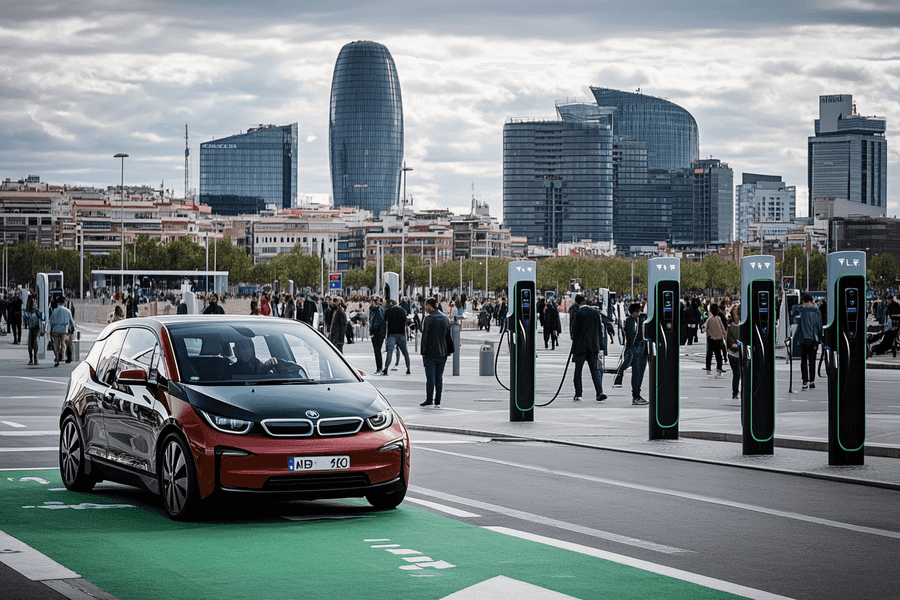 Los vehículos eléctricos transforman las ciudades hacia la sostenibilidad, mejoran la vida urbana y reducen la contaminación. Retos: infraestructura de carga.