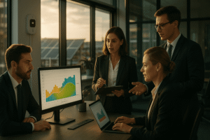 En un mundo eco-consciente, optimizar la eficiencia energética reduce costos y mejora el impacto ambiental con tecnologías avanzadas y renovables.